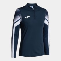 JOMA ELITE XI NŐI PULÓVER SÖTÉTKÉK-FEHÉR