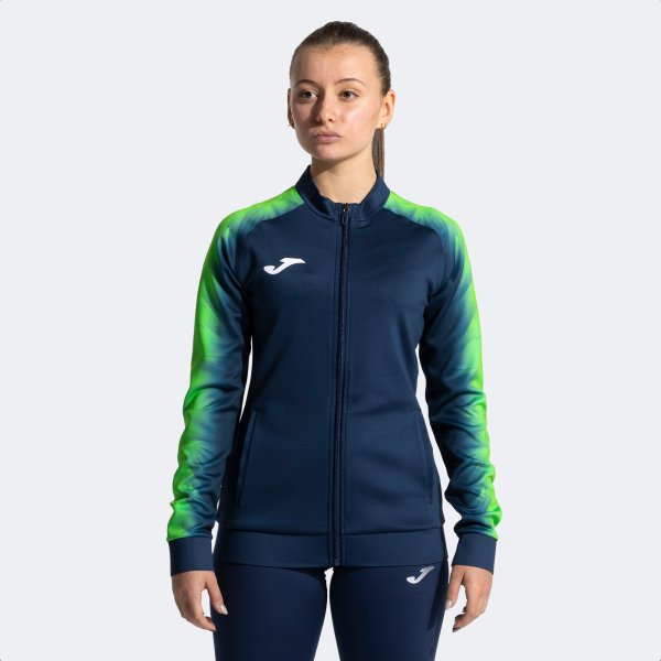 JOMA ELITE XI NŐI MELEGÍTŐ FELSŐ SÖTÉTKÉK-ZÖLD