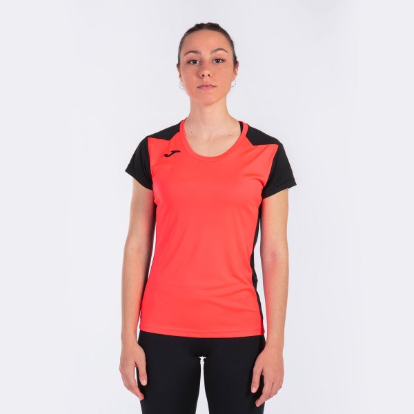 JOMA RECORD II RÖVID UJJÚ NŐI MEZ FLUOR CORAL FEKETE