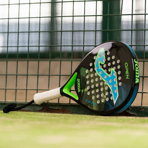 JOMA OPEN PADEL RACKET FEKETE-TÜRKIZ