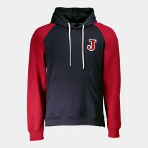 JOMA URBAN STREET KAPUCNIS PULÓVER SÖTÉTKÉK-PIROS